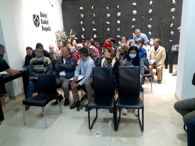 Estuvimos adelantando actividades en diferentes regiones