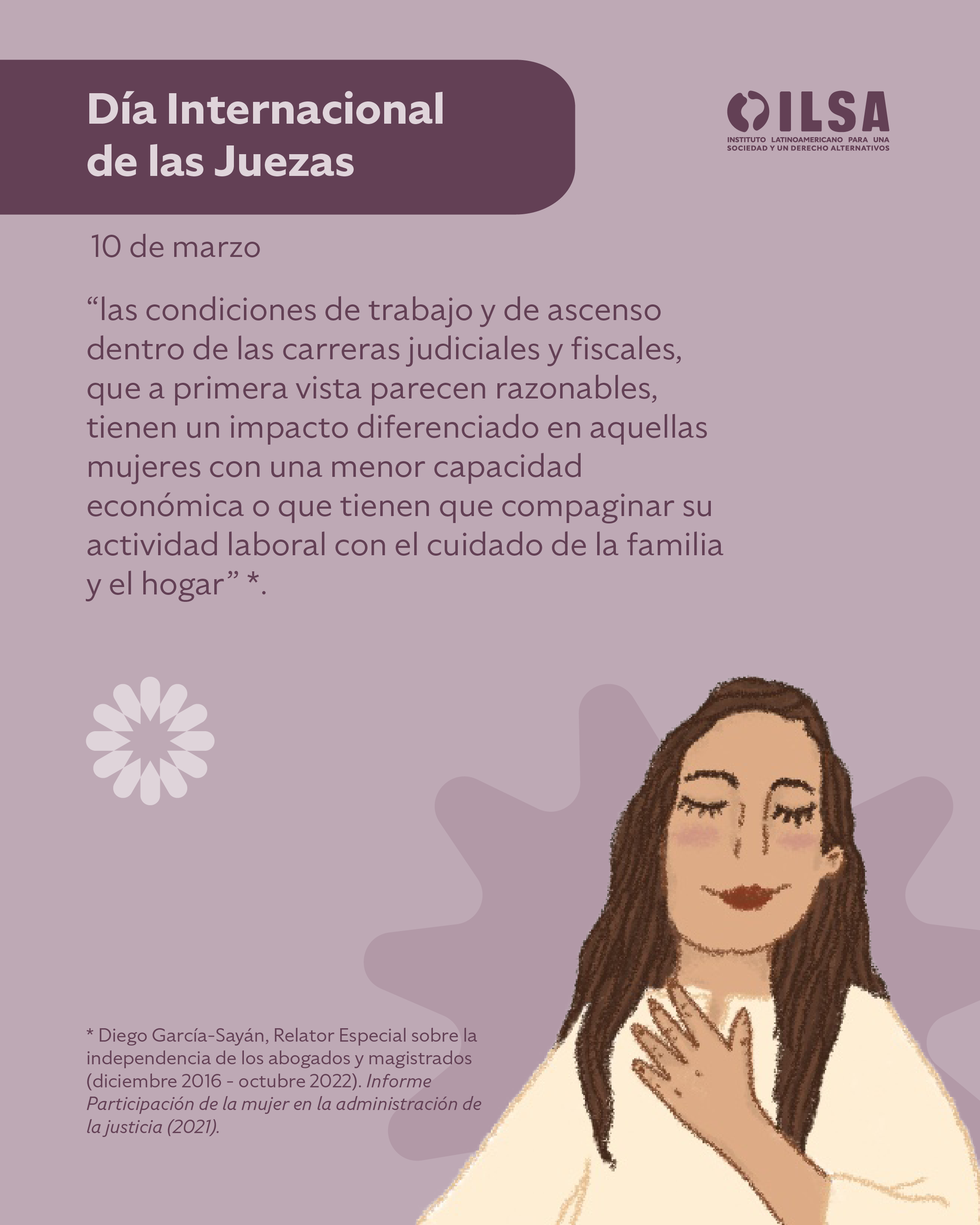 Dia de las juezas slide