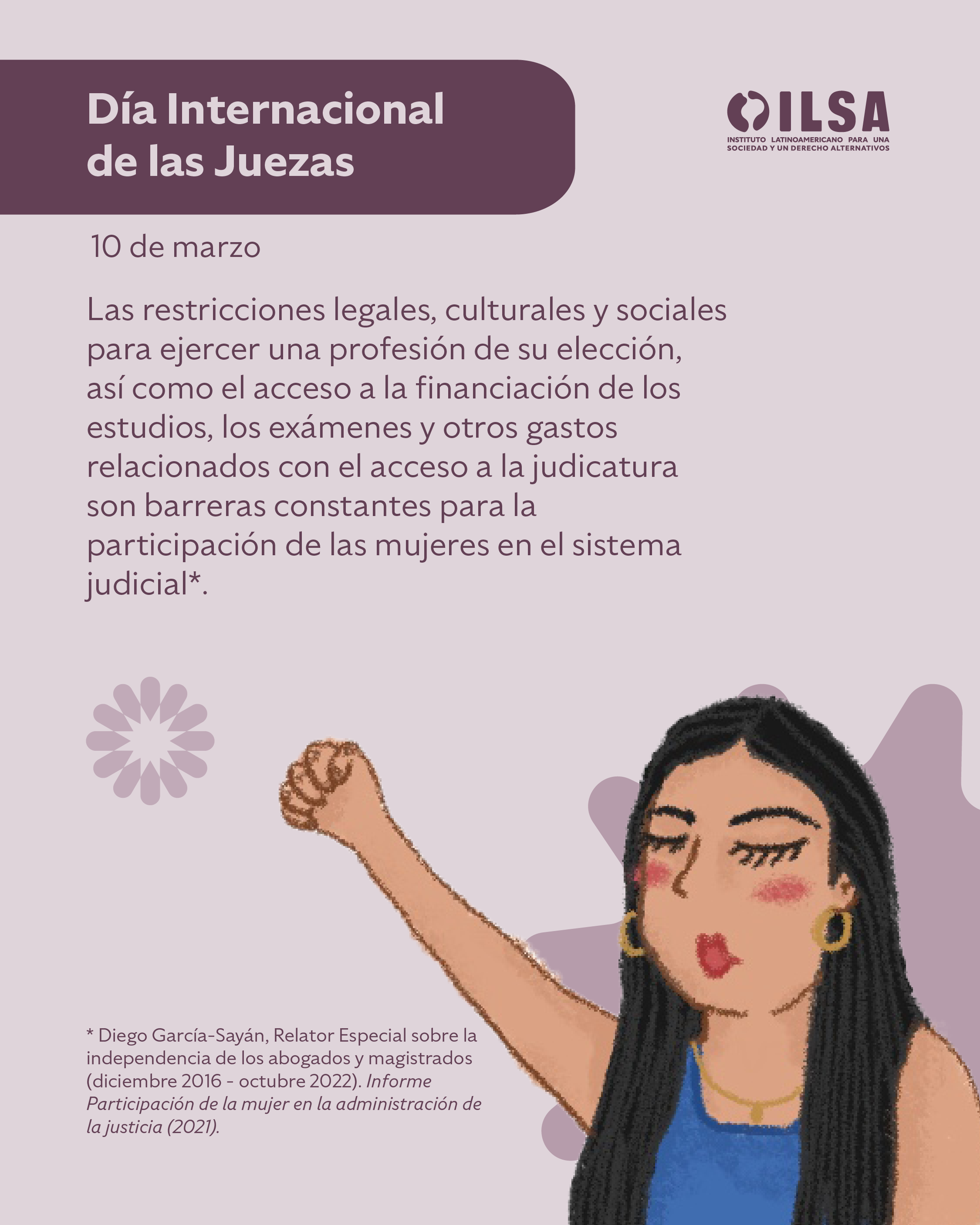 Dia de las juezas slide