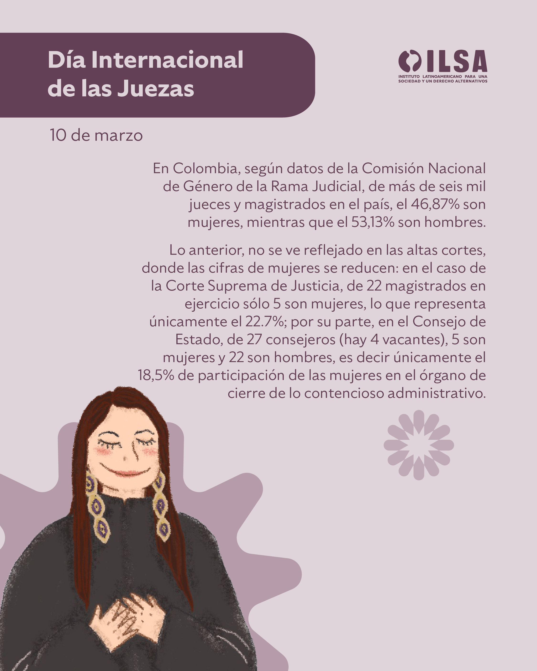 Dia de las juezas slide