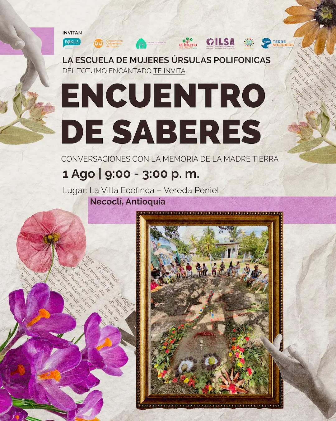 Encuentro de saberes: Conversaciones con la memoria de la madre tierra